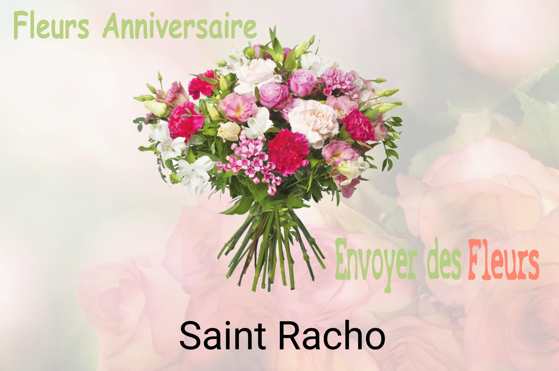 Bouquet de fleurs d’anniversaire livré à Saint-Racho